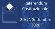 REFERENDUM COSTITUZIONALE CONFERMATIVO DEL 20 E 21 SETTEMBRE 2020