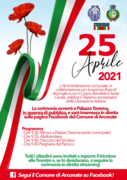 25 APRILE - 76ESIMO ANNIVERSARIO DELLA LIBERAZIONE ITALIANA 